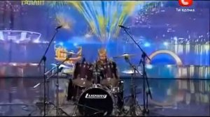 Україна має талант   5  Барабанщик Даниил Варфоломеев   9 лет   30 03 2013   Drum Solo