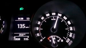 Замер 0-100 Skoda Superb 2.0 Stage2