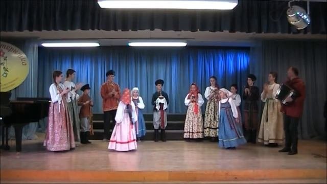 Театрально-фольклорная композиция «Вечёрка на Пасху»