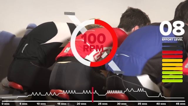 45 Minute Cycle Training Workout - Sprint Training смотреть онлайн