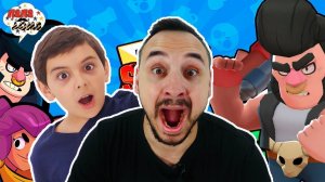 BRAWL STARS: Папа РОБ и ЯРИК играют! ОТ НУБА ДО ПРОФИ В БРАВЛ СТАРС! Сборник. 13+