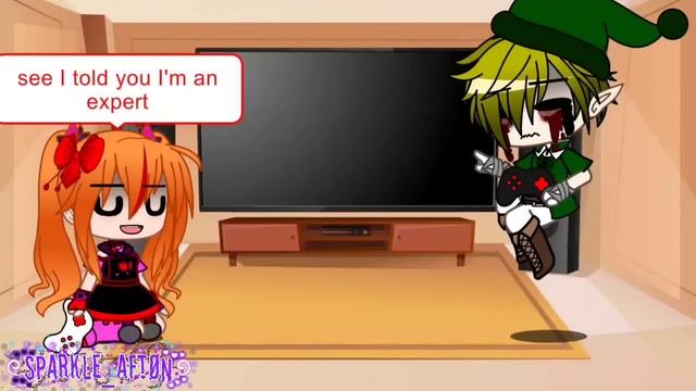 Afton Family Meets Creepypasta  FNAF  Sparkle_Aftøn