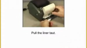 Как печатать на принтере этикеток Zebra GX420d с отделителем