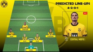 Possible 🤔 Line-Up BORUSSIA DORTMUND Next Season ft Sabitzer, Bensebaini, Nmecha | FAN Football