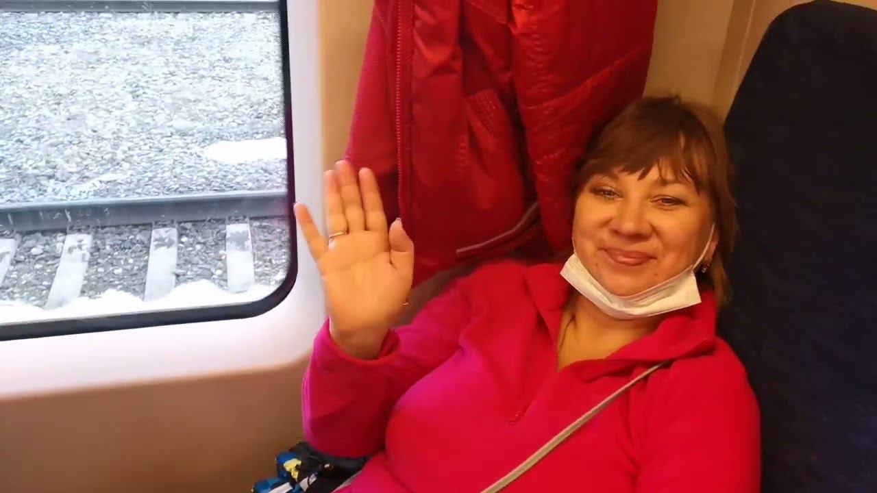 Из Пятигорска в Краснодар едем на ЛАСТОЧКЕ. февраль 2022 смотреть онлайн