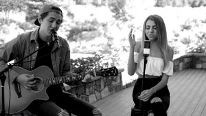Angels & Demons by jxdn | acoustic cover by Jada Facer ft. Kyson Facer