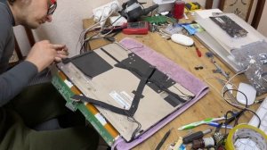 Включается и гаснет экран iMac 20” Early 2009 A1224 #restoration#imac#nobacklight