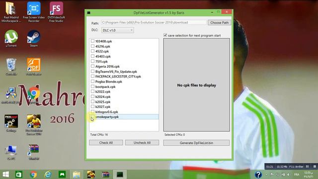 تحديث وجه رونالدو pes 2016 خرافي смотреть онлайн