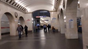 Санкт-Петербургское метро: обзор станции Технологический институт 1.