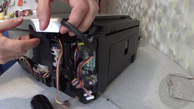 Разбираю МФУ Canon Pixma MP610 смотреть онлайн