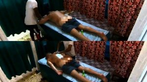 ГОА. Индийский массаж. 400 рупий за сеанс. 30 минут честно отрабатывают.