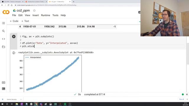 Python in Five | CO2 Trends in Atmospheric Carbon Dioxide смотреть онлайн