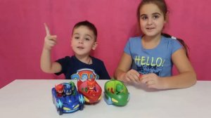 Герои в Масках распаковываем игровой набор для детей