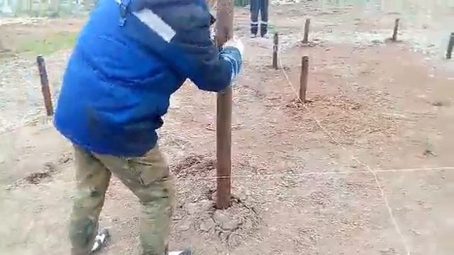 Закручиваем винтовые сваи с учетом снеговых нагрузок по данному региону СК "Хвоя" смотреть онлайн