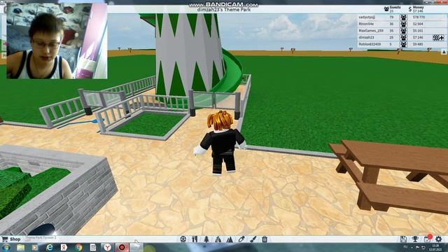 Построил ПАРК АТТРАКЦИОНОВ! - Theme Park Tycoon 2 Roblox смотреть онлайн