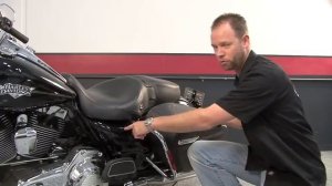 2008-13 Harley-Davidson Touring Diagnostic Connector Location