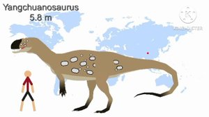 Dinosaur size comparison (stick nodes) my most popular videos