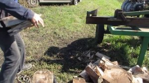 Дровокол с редуктором