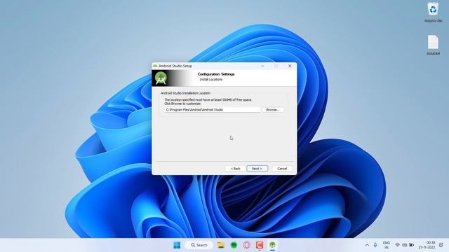 How to install Android Studio on Windows 11 #2022