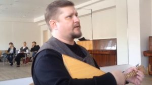 Александр Кайманаков - песня под балалайку "Бодайбинка"