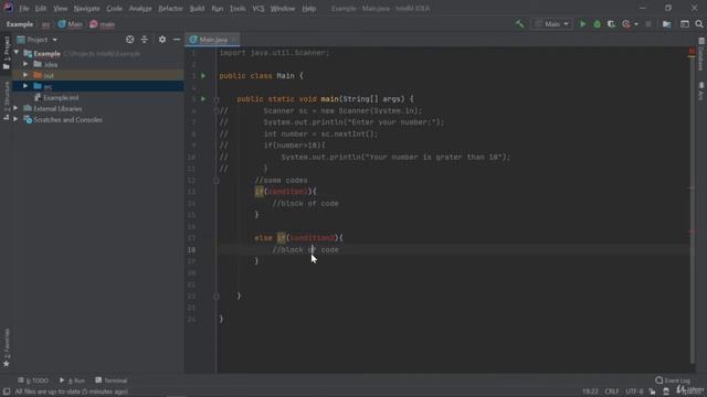 Else if Statement || Java 2021Complete Java MasterClass Zero to Hero Programming || Udemy Course