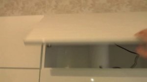 Кухня глянец. Фасады МДФ покраска. Низ красный, верх белый.