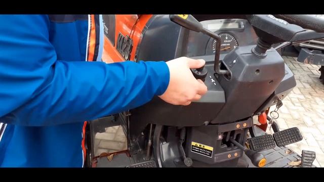 Мини трактор Kubota KL 23 смотреть онлайн