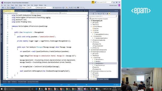 Monitoring of distributed app hosted in Azure App Service смотреть онлайн
