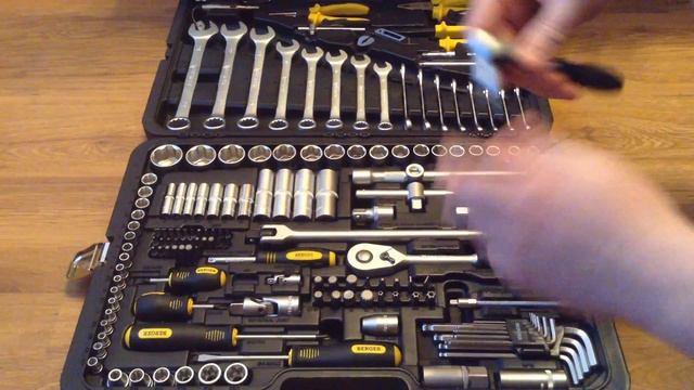 Обзор на набор инструмента BERGER BG151-1214, 151 предмет Бергер инструмент 151 предмет смотреть онлайн