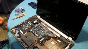 HP dv7 - Disassembly Part 1 ( Ноутбук HP DV7 разборка ч.1 )
