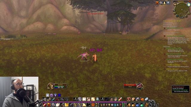 World of Warcraft Classic Era HARDCORE - Human Paladin - Redridge / Duskwood / Wetlands Leveling смотреть онлайн
