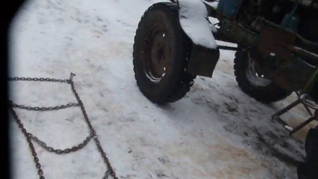 ЮМЗ цепи на колеса