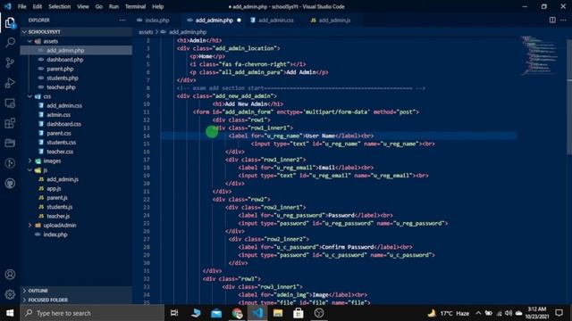 School Management System in PHP, HTML, CSS & JQUERY AJAX Using MySQL Database part #2 смотреть онлайн