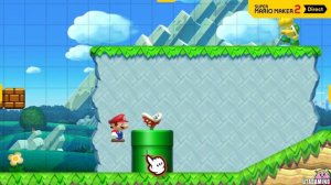 Super Mario Maker 2 - Making levels with the new Editor (Gameplay)