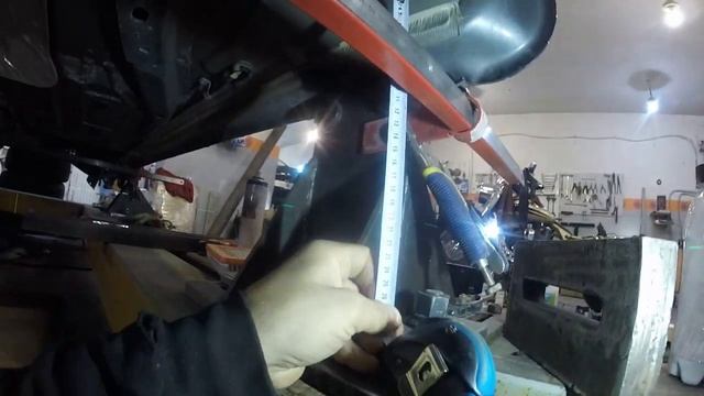 Dodge Challenger. Спасаем подрамник и лонжероны , работа по картам высот наглядно в цифрах))) смотреть онлайн