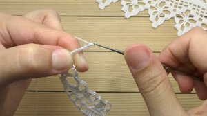 КАЙМА КРЮЧКОМ простое вязание для начинающих МАСТЕР-КЛАСС схема Easy to Crochet Tape Lace pattern