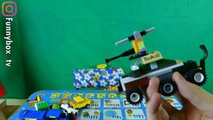 Детский конструктор ЛЕГО, ? ? ? Миша собирает интересные машинки из конструктора LEGO