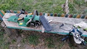 RedVerg RD-CS100 / Заточка цепи станком, которая не состоялась....