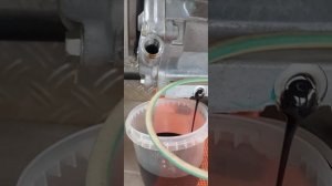 Замена масла в генераторе Honda