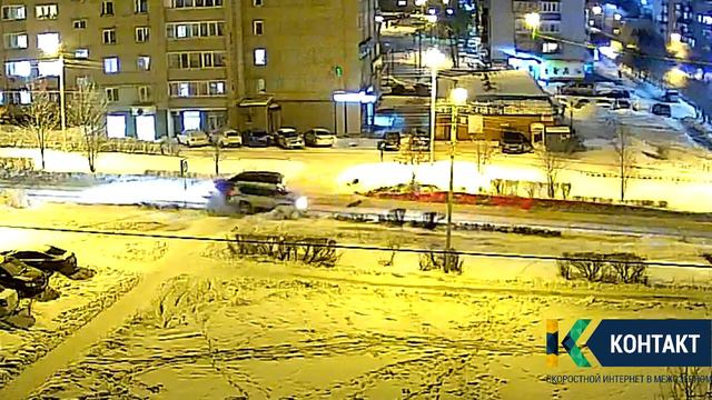 Учалы Перекресток Горького Башкортостана "Наезд автомобиля на пешехода" 13.01.2022 смотреть онлайн