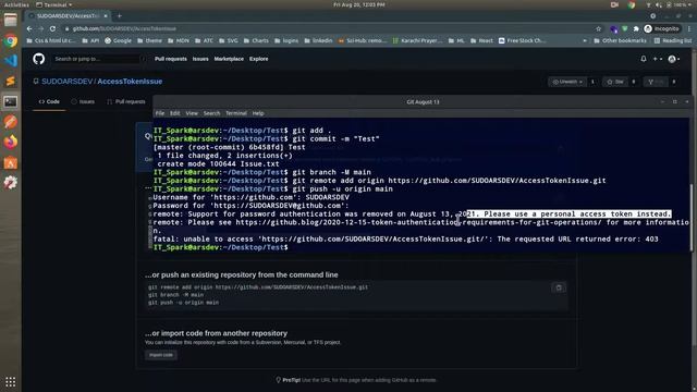 Support for password authentication was removed on August 13, 2021. смотреть онлайн