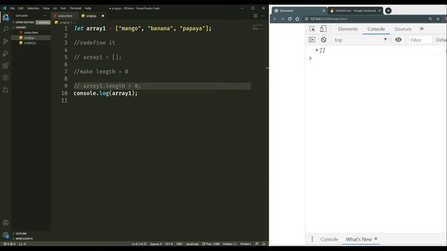 C05 : Make given Array Empty | English & Hindi | Javascript Interviews | for beginners
