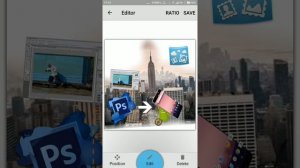 Adobe Photoshop on Android | Best collage app 2017 |