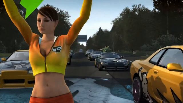 NFS PROSTREET / RANDOM MOMENT (Speed w/ Skyline & Viper) смотреть онлайн