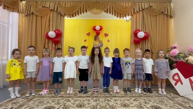Участие в областном онлайн - марафоне «Пою о маме» старшая группа «Кузнечики» #Поюомаме_56