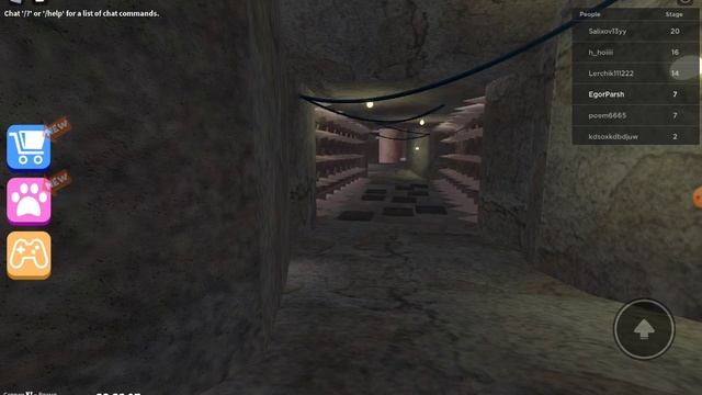 Сбегаем из пиццерии в Roblox на планшете. Егор Хитрый заяц смотреть онлайн