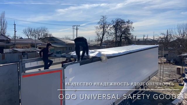 Тент на полуприцеп, изготовление тента на Фуру смотреть онлайн