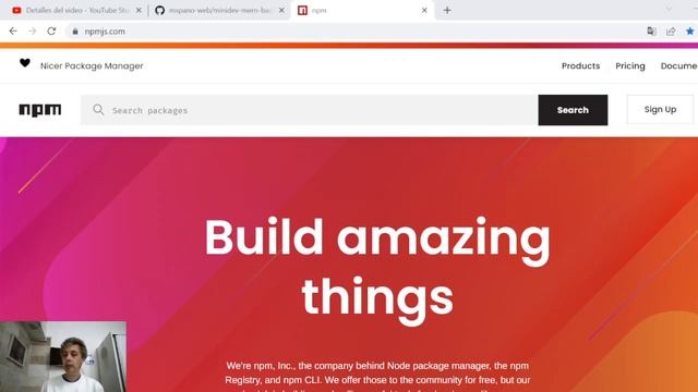 11 Instalación del proyecto Back End -. Git, GitHub, npm смотреть онлайн