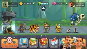 Болтушка и ПРоХоДиМеЦ Достойно прошли АРЕНУ! #390 ИГРА - Tower Conquest