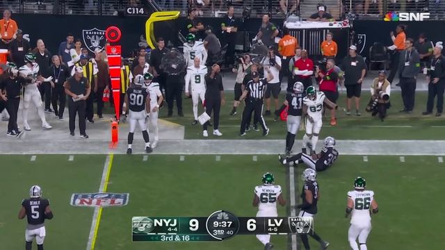 New York Jets vs. Las Vegas Raiders  2023 Week 10 Game Highlights